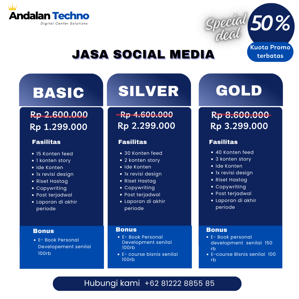 Harga Social Media